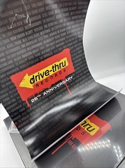 Drive Thru Records 26th Anniversary Box Set 5EP Vinyl Record w/Pin Poster NEW