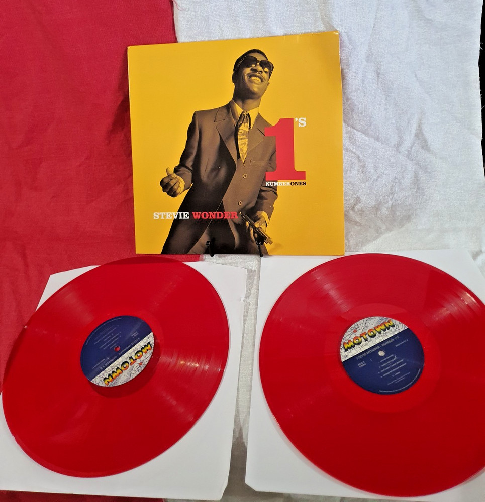 Stevie Wonder Number 1’s (Vinyl, 2020, Limited Edition) B0031349-01 Double LP NM