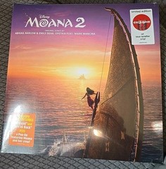 Moana 2 – Disney LP Soundtrack – Blue Splatter Vinyl New & SEALED