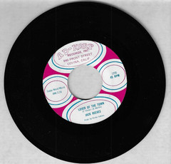 JACK REEVES – RAT RACE / LOVER OF THE TOWN – 1972 7″ 45rpm VINYL RECORD