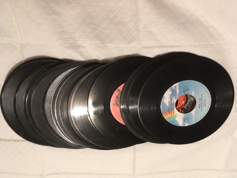 Lot of 500 45 records Upcycling Arts Crafts -see description Local Pickup in NYC