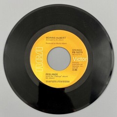 Morris Albert Feelings 45 Vinyl Record 1975 RCA Records VG+ PB-10279