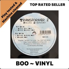 Transformer 2 – Pacific Symphony – UK 12″ Vinyl – 1999 – Rudeboy Trance / Hard