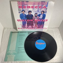REBECCA MOTOR DRIVE FITZBEAT 12AH2061 Japan VINYL 12 VG+ Pop Dance Club 1980s