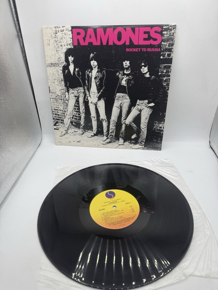 Ramones Rocket To Russia LP US Sire Excellent
