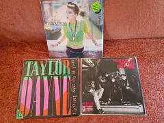 DJ Bundle Singles Vinyl records – Taylor Dane + Madonna + New Kids on The Block