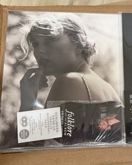 Taylor Swift Folklore Meet Me Behind the Mall Grey Vinyl Chinese Unnumbered