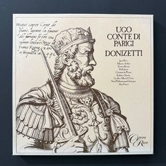 DONIZETTI Ugo Conte Di Parigi Vinyl Record Album 3 X LP Box Set With Book NM