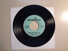 FREEBORNE: Land Of Diana 2:56- Images 3:38 -U.S. 7″ 67 Monitor 45-1806 Original