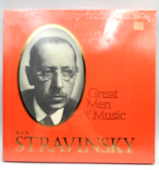 Sealed Time Life Great Men of Music 4 LP Box Set Stravinsky – STL 550 – 1976