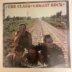 The Clash Combat Rock LP 1982 Epic FE 37689 Vinyl Record Rock The Casbah