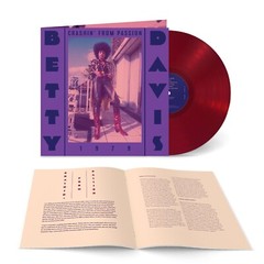 Betty Davis Crashin From Passion RED VINYL LP Record &Book Herbie Hancock NEW bl
