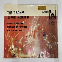 THE T-BONES – SIPPIN’ ‘N CHIPPIN’ – MEXICAN 7″ EP PS, ROCK & ROLL
