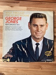 Walk Through This World With Me George Jones Vinyl LP Musicor MM 2119