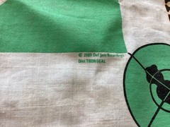 Vintage 1989 Def Jam Records Public Enemy Rap Bandana