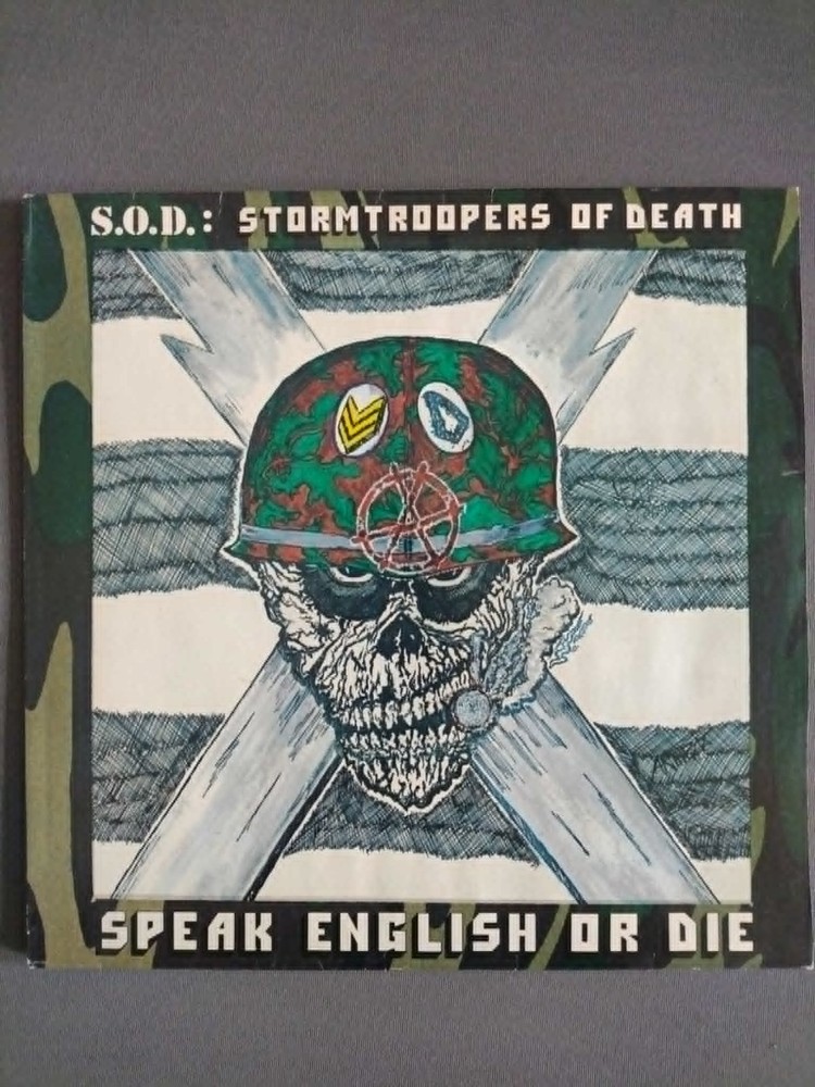 S.O.D. – Speak English Or Die | 1985 1st Press LP | NM /VG+ | Roadrunner RR 9725