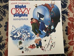 Adam Sandler signed autograph Eight Crazy Nights Soundtrack Vinyl Record VMP BAS