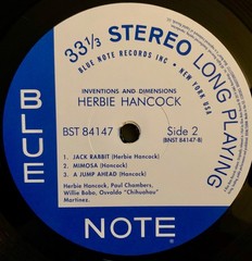 Herbie Hancock – Inventions & Dimensions (LP) (Near Mint (NM or M-)) – 421173135