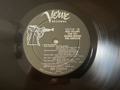 Stan Getz , Wynton Kelly “Sittin’ In” Verve 1st Press Trumpet DG NM ~ Beauty!