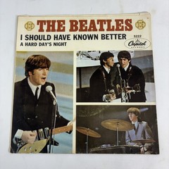 BEATLES: A HARD DAY’S NIGHT / I SHOULD HAVE KNOWN BETTER; 1964 Picture Sleeve 45