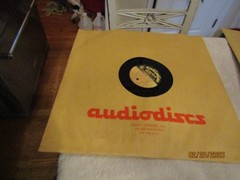 Vintage Audio Discs New York NY 16″ Record Recorded Unknown Audiodisc Device