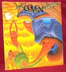 LP SEALED COVEN BLESSED IS THE BLACK 1988 EVER RAT / MEDUSA POWER METAL