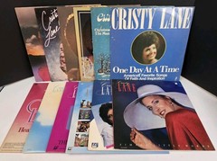 Cristy Lane LP Lot 12 Albums Country Gospel Vinyl Records Collection