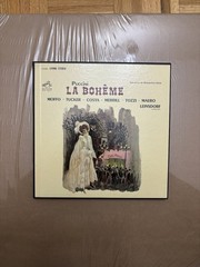 Puccini La Bohème RCA Red Seal LSC 6095 Vinyl LP Rome Opera Orchestra Leinsdorf