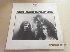 MC5 Back In The USA WHITE LABEL PROMO CTH PRESS LP Used! 1970 Atlantic Records