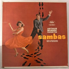 ENRIC MADRIGUERA AND CHUY REYES – SAMBAS – VINYL LP T1368 – SPLIT SEAM – VG+ -A8