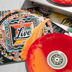 Live The Distance to Here Vinyl (Deluxe) 2-LP *New / Sealed*Red & Orange*
