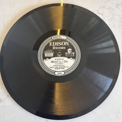 EDISON 51334 Betsy Shepherd – Charles Hart WHAT’LL I DO a 1924 Irving Berlin EX