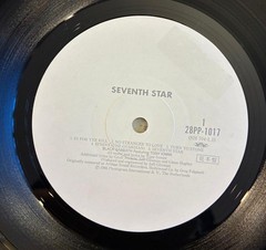 BLACK SABBATH Seventh Star 1986 LP JAPAN OBI PROMO Judas Priest IRON MAIDEN