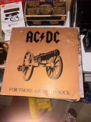 Lot of 3 AC/DC Vinyl Albums Original First Press