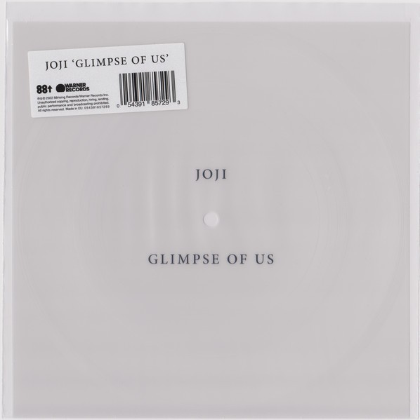 Joji Glimpse Of Us Flexi Disc
