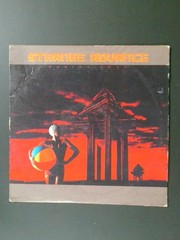 Strange Advance – Worlds Away LP Record 1982 Capitol New Wave Synth-Pop 33 RPM