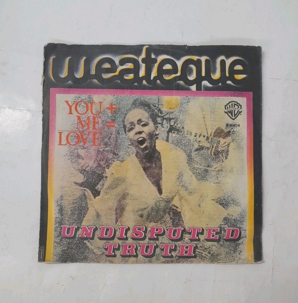 Vinile 45 Giri 7″ The Undisputed Truth You + Me = Love Unplayed