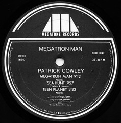 Patrick Cowley – Megatron Man (LP) (Very Good Plus (VG+)) – 4016965072]