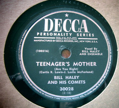 Bill Haley And His Comets “Rip It Up” / “Teenager’s Mother” Decca 78 1956