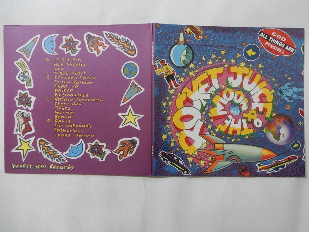 Rocket Juice ~ Rocket Juice & The Moon Honest Jon’s HJRLP63 UK & Europe LP