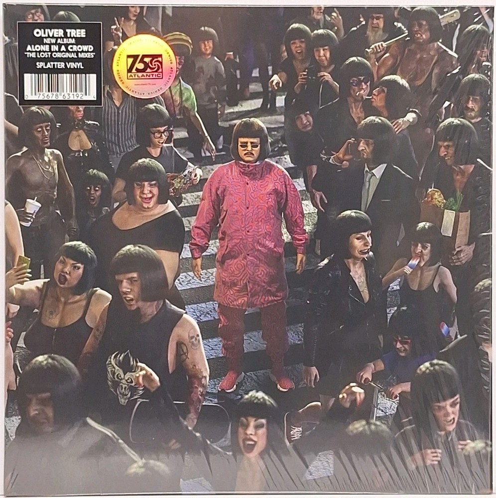 Oliver Tree Alone In A Crowd Record 2023 [Splater Vinyl] Mint Condition Tested