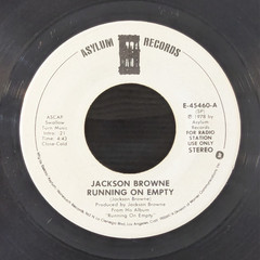 Jackson Browne ~ Running on Empty MONO/Stereo PROMO 1978 45RPM NMint!