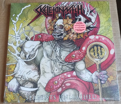 Skeletonwitch Serpents Unleashed 2013 BLACK 180g Vinyl Record LP Poster SEALED