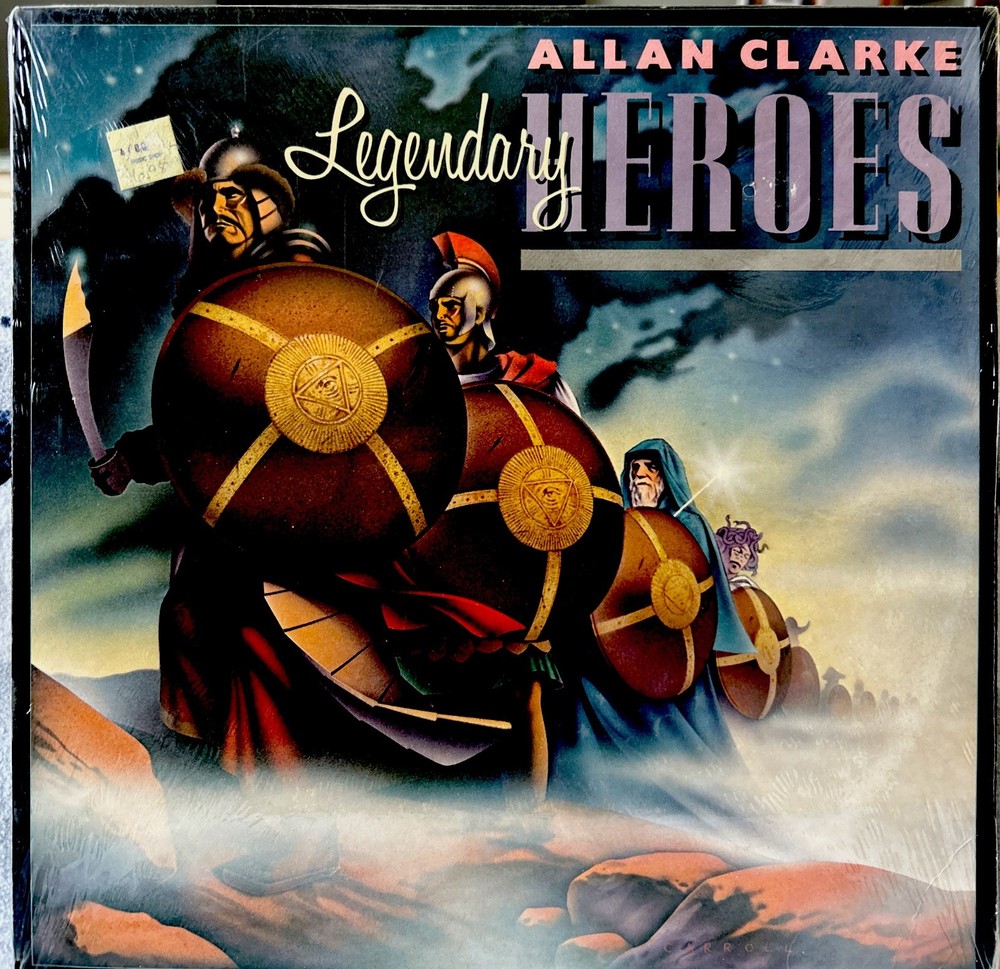 I115729 LP 33 giri – Allan Clarke – Legendary Heroes – Elektra 1980 SEALED!