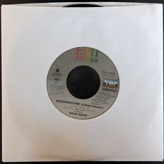 DAVID BOWIE – Underground – (2) Japan Import 45 Releases – White PROMO + Regular