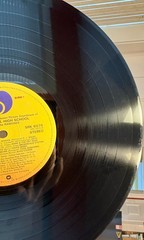 THE RAMONES Rock N Roll High School LP UK VINYL w/ USA Cover w/YPE STICKER VG/VG