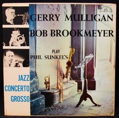 GERRY MULLIGAN & BOB BROOKMEYER-Jazz Concerto Grosso Album-ABC PARAMOUNT #ABC225