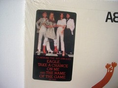 ABBA The Album original VINYL LP from 1977 (ATLANTIC SD 19164). Hype Sticker