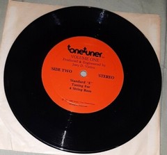 Tone Tuner Volume One for Guitar and Bass 7″ 33 1/3 1980 vg+ with picture sleeve