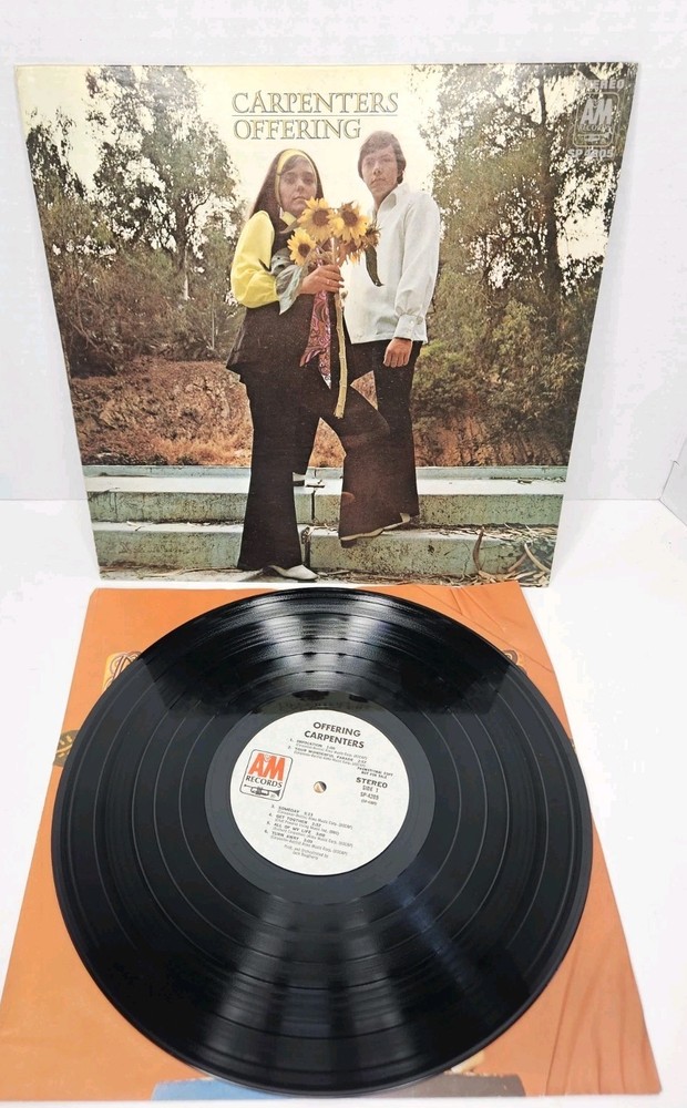 Carpenters Offering 1970 White Label Promo A&M Records SP 4205 EX/VG+ Vinyl Lp
